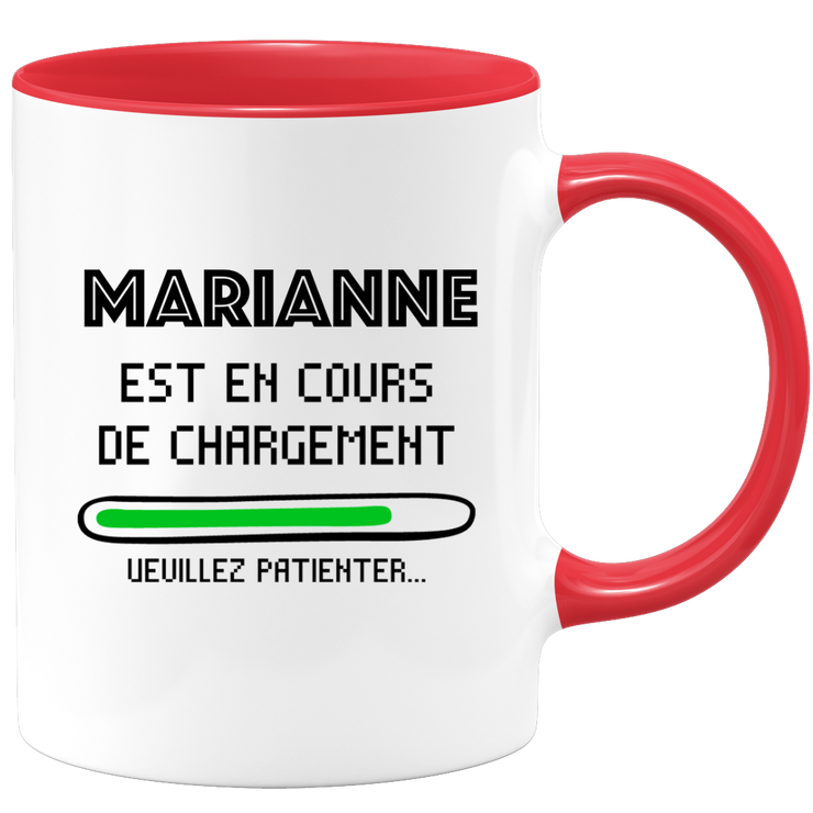 Marianne Mug Is Loading Please Wait - Personalized Marianne Woman First Name Gift