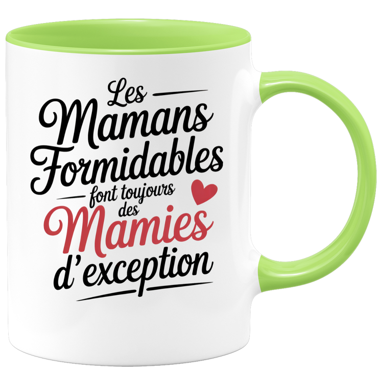 Mug les mamans formidables font toujours des mamies d'exception