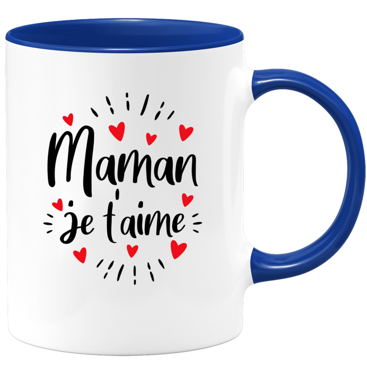 quotedazur - I Love You Mom Mug - Original Mom Gift - Gift Idea For Mom Birthday - Gift For Young Or Future Mom Following A Birth