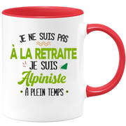quotedazur - Mug Retraite Je Suis Alpiniste - Cadeau Humour Sport - Idée Cadeau Retraite Original Alpinisme - Tasse Alpiniste - Départ Retraite Anniversaire Ou Noël