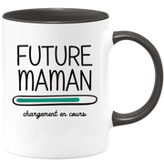 quotedazur - Mug Future Maman 2024 Chargement En Cours - Cadeau Future Mère - Surprise Annonce Grossesse Garçon/Fille Naissance Bébé Maman