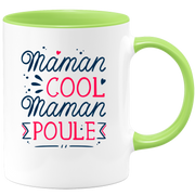 quotedazur - Hen Mum Mug - Original Mum Gift - Gift Idea For Mum Birthday - Gift For Young Or Future Mum Following A Birth