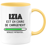 Izia Mug Is Loading Please Wait - Personalized Izia First Name Woman Gift