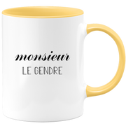 quotedazur - Mug Monsieur Le Gendre Idéal Pour Cadeau Famille, Anniversaire, Noël
