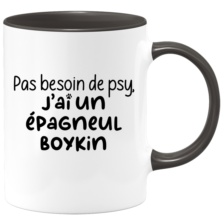 quotedazur - Mug No Need For Psy I Have A Boykin Spaniel - Dog Humor Gift - Original Mug Animals Christmas Birthday Gift