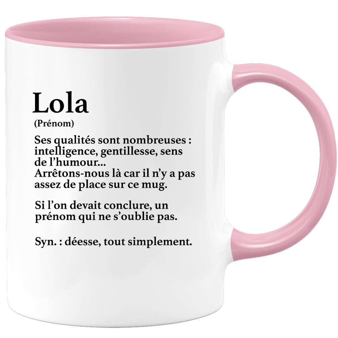 Tasse à Café Personnalisable LolaPix 330 Ml - Cadeau Pour Tante, Impression Photo Et Texte, Céramique, Micro-ondable