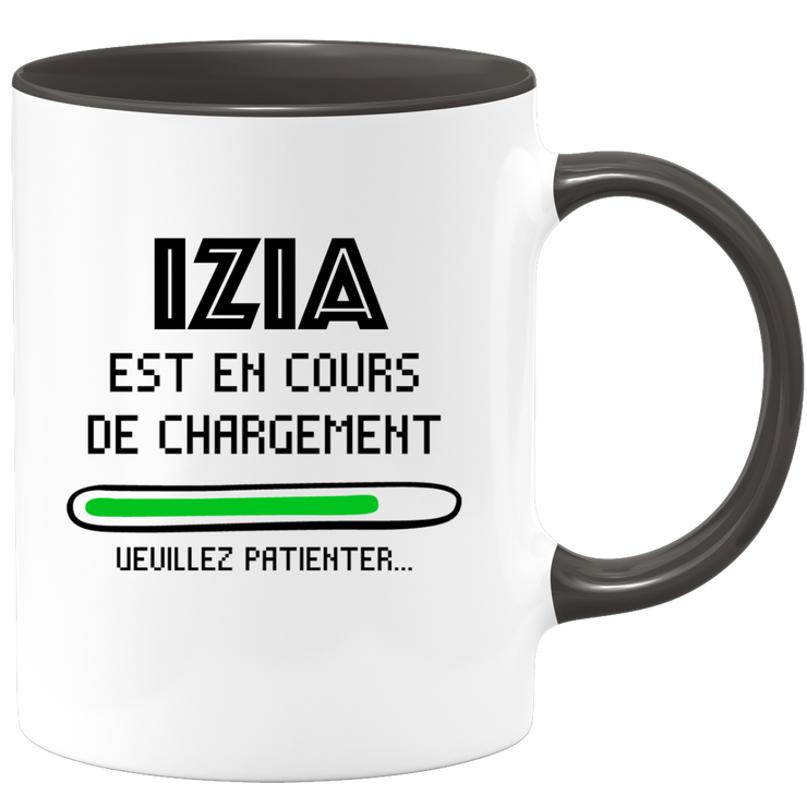 Izia Mug Is Loading Please Wait - Personalized Izia First Name Woman Gift