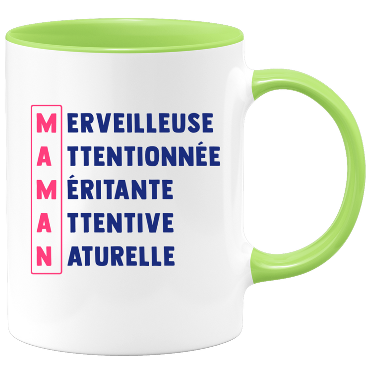 quotedazur - Mug Définition Maman - Cadeau Maman Original - Idée Cadeau Pour Anniversaire Maman - Cadeau Pour Jeune Ou Future Maman Suite À Une Naissance