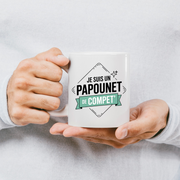 Mug je suis un papounet de compet