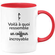 quotedazur - Mug Voilà à Quoi Ressemble Un Coiffeur Incroyable - Cadeau Coiffeur - Idée Cadeau Anniversaire - Idée Pour Une Attention Originale Coiffeur