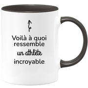 quotedazur - Mug Voilà à Quoi Ressemble Un Athlète Incroyable - Cadeau Athlète - Idée Cadeau Anniversaire - Idée Pour Une Attention Originale Athlète