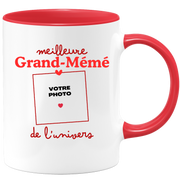 Mug Meilleure Grand-mémé de l'univers - Mug personnalisé avec photo famille