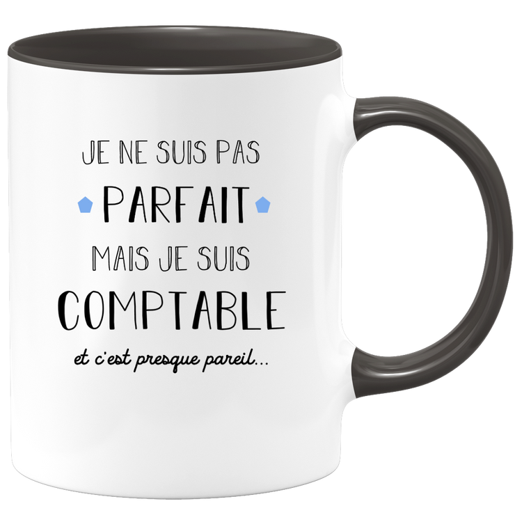 Accountant gift mug - I'm not perfect but I'm an accountant - Valentine's Day Anniversary Gift Man Love Couple