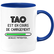 quotedazur - Mug Tao Est En Cours De Chargement Veuillez Patienter - Cadeau Tao Prénom Homme Personnalisé - Cadeau Annniversaire Noël Adolescent Collègue