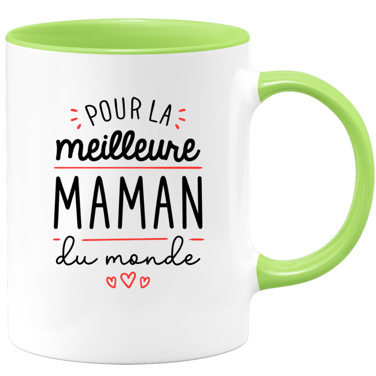 quotedazur - World's Best Mum Mug - Original Mum Gift - Gift Idea For Mum Birthday - Gift For Young Or Future Mum Following A Birth