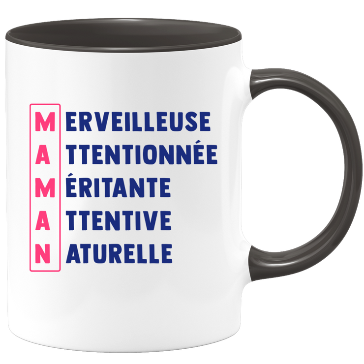 quotedazur - Mug Définition Maman - Cadeau Maman Original - Idée Cadeau Pour Anniversaire Maman - Cadeau Pour Jeune Ou Future Maman Suite À Une Naissance