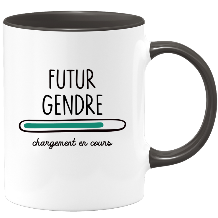 quotedazur - Mug Futur Gendre Idéal Pour Engagement, Cadeau Humoristique, Fiançailles