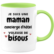 quotedazur - Mug I'm A Hotel Concierge Mom Kisses Stealer - Original Mother's Day Gift - Gift Idea For Mom Birthday - Gift For Future Mom Birth