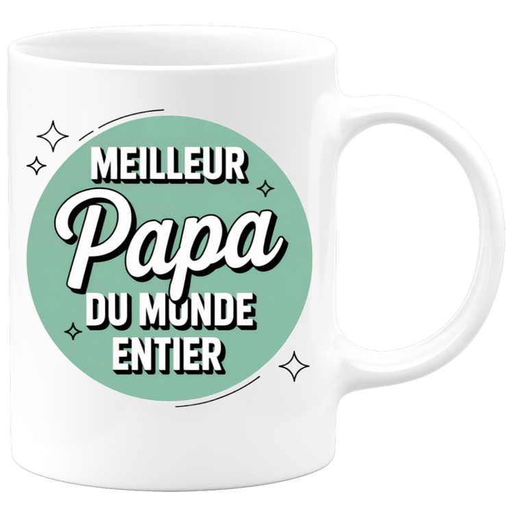 Mug meilleur papa du monde entier