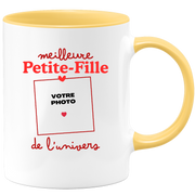 Mug Meilleure Petite-fille de l'univers - Mug personnalisé avec photo famille