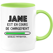 Mug Jane Is Loading Please Wait - Personalized Jane First Name Woman Gift