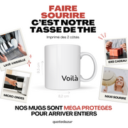 quotedazur - Mug Voilà À Quoi Ressemble Une Formatrice Incroyable - Cadeau Pour Formatrice - Cadeau Personnalisé Pour Femme - Cadeau Original Anniversaire Ou Noël