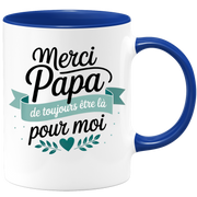 Mug merci papa de toujours être la pour moi