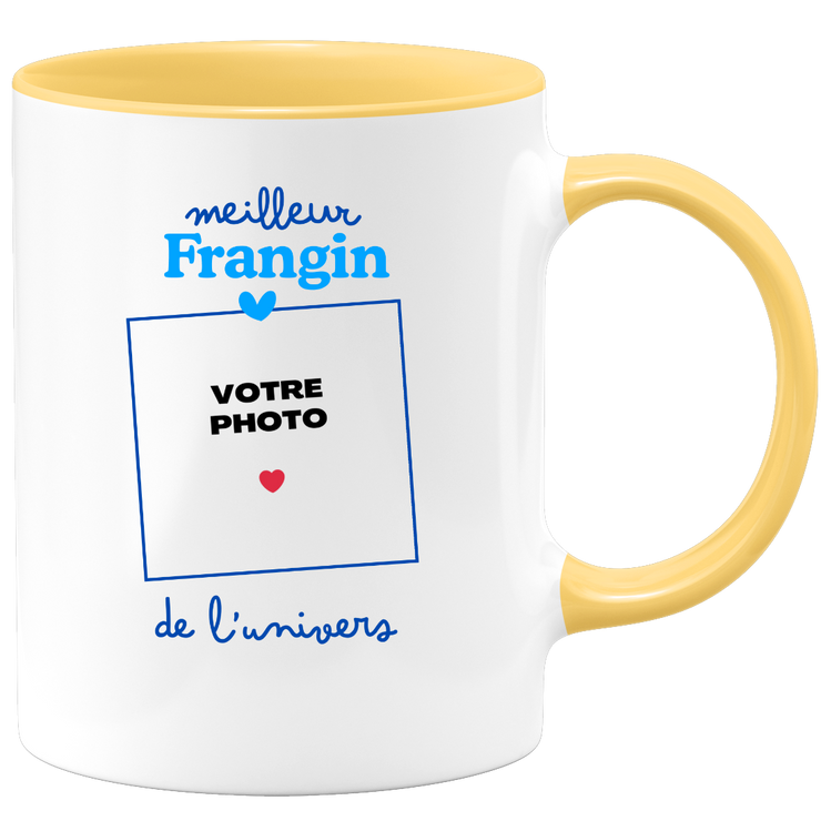 Mug Meilleur Frangin de l'univers - Mug personnalisé avec photo famille