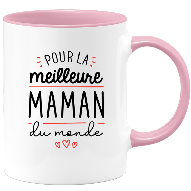 quotedazur - World's Best Mum Mug - Original Mum Gift - Gift Idea For Mum Birthday - Gift For Young Or Future Mum Following A Birth