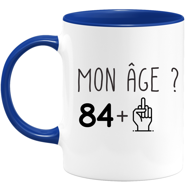 quotedazur - Mug Idée Cadeau 85 ans Homme Femme - Cadeau Anniversaire 85 Ans - Idée Cadeau Original, Humour, Drôle, Rigolo, Fun - Mug Tasse Café Thé Pas Cher
