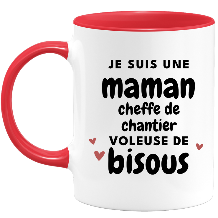 quotedazur - Mug Super Maman - Cadeau Maman Original - Idée Cadeau Pou
