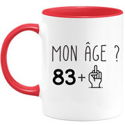 quotedazur - Mug Idée Cadeau 84 ans Homme Femme - Cadeau Anniversaire 84 Ans - Idée Cadeau Original, Humour, Drôle, Rigolo, Fun - Mug Tasse Café Thé Pas Cher