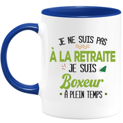 quotedazur - Retirement Mug I Am A Boxer - Sport Humor Gift - Original Boxing Retirement Gift Idea - Boxer Cup - Departure Retirement Birthday Or Christmas