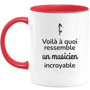 quotedazur - Mug Voilà à Quoi Ressemble Un Musicien Incroyable - Cadeau Musicien - Idée Cadeau Anniversaire - Idée Pour Une Attention Originale Musicien