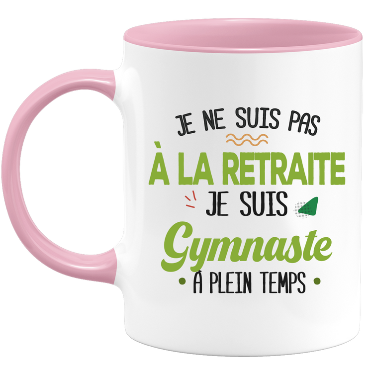 quotedazur - Mug Retraite Je Suis Gymnaste - Cadeau Humour Sport - Idée Cadeau Retraite Original Gymnastique - Tasse Gymnaste - Départ Retraite Anniversaire Ou Noël