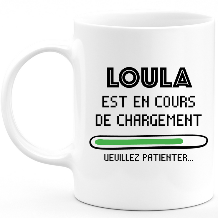 Loula Mug Is Loading Please Wait - Personalized Loula Woman First Name Gift
