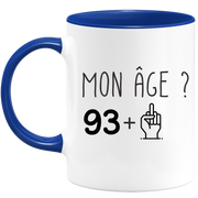 quotedazur - Mug Idée Cadeau 94 ans Homme Femme - Cadeau Anniversaire 94 Ans - Idée Cadeau Original, Humour, Drôle, Rigolo, Fun - Mug Tasse Café Thé Pas Cher