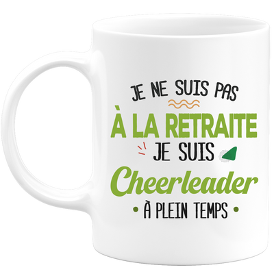 quotedazur - Retirement Mug I Am Cheerleader - Sport Humor Gift - Original Cheerleading Retirement Gift Idea - Cheerleader Mug - Retirement Departure Birthday Or Christmas