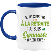 quotedazur - Retirement Mug I Am Gymnast - Sport Humor Gift - Original Gymnastics Retirement Gift Idea - Gymnast Mug - Retirement Departure Birthday Or Christmas
