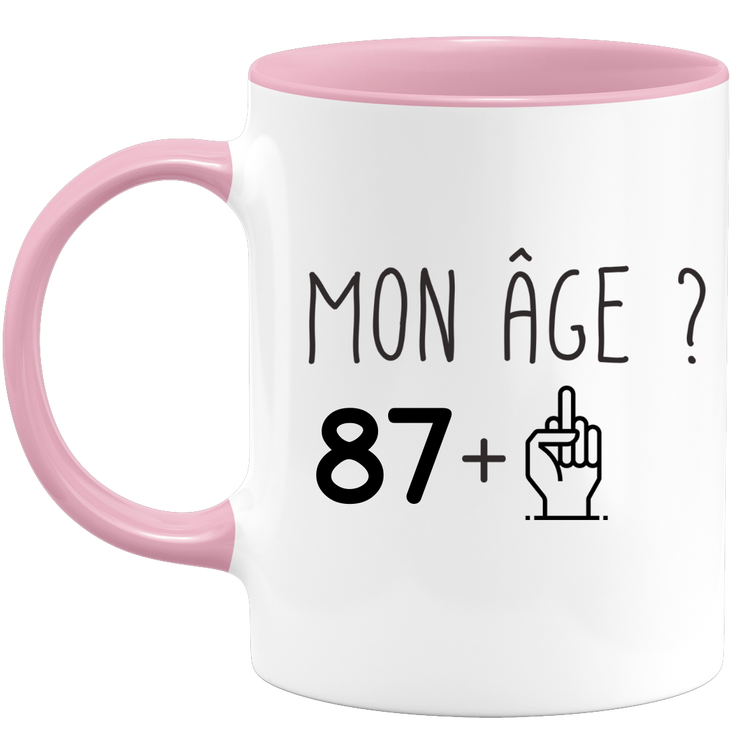 quotedazur - Mug Idée Cadeau 88 ans Homme Femme - Cadeau Anniversaire 88 Ans - Idée Cadeau Original, Humour, Drôle, Rigolo, Fun - Mug Tasse Café Thé Pas Cher