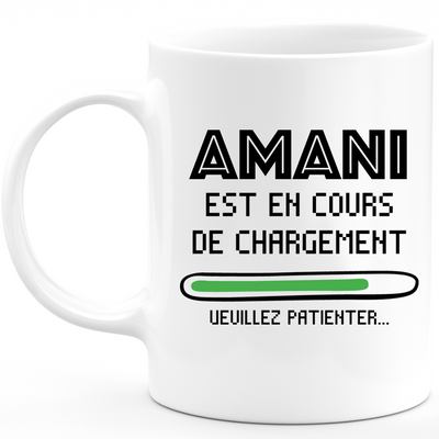 Amani Mug Is Loading Please Wait - Personalized Men's First Name Amani Gift