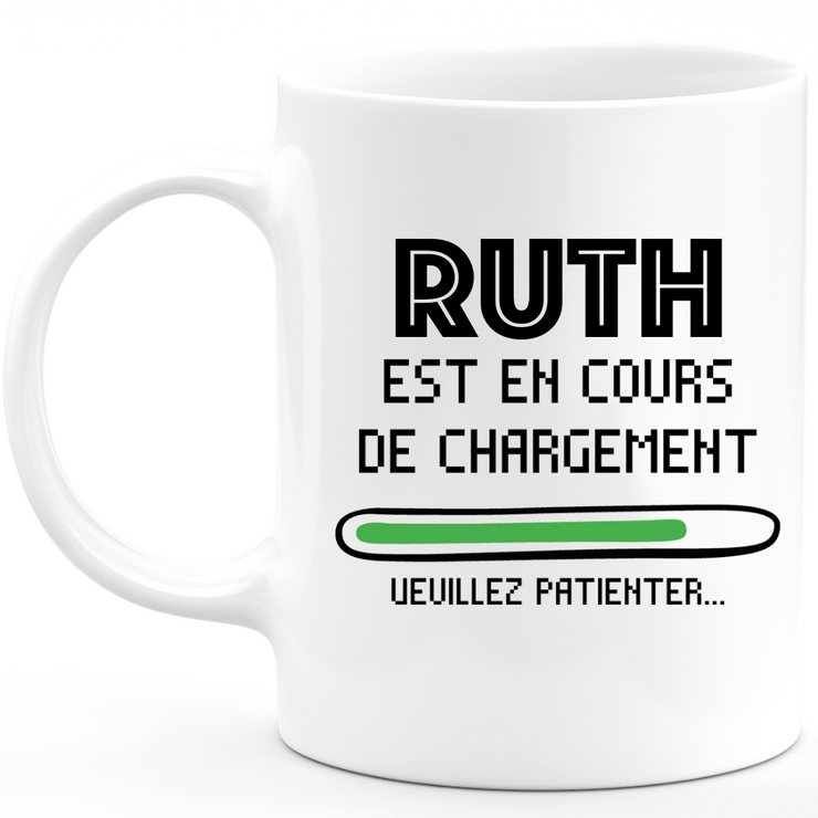 Mug Ruth Is Loading Please Wait - Personalized Women First Name Ruth Gift