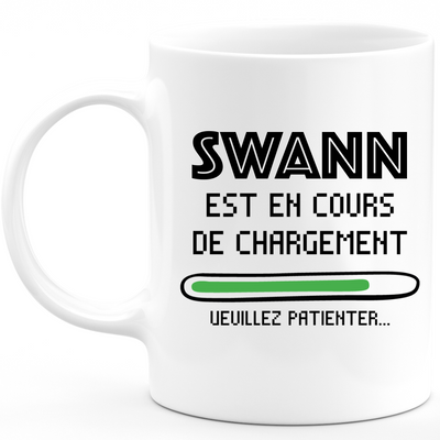 Swann Mug Is Loading Please Wait - Personalized Swann Men's First Name Gift