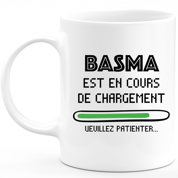 Basma Mug Is Loading Please Wait - Personalized Basma First Name Woman Gift