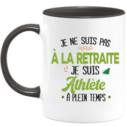 quotedazur - Retirement Mug I Am Athlete - Sport Humor Gift - Original Athletics Retirement Gift Idea - Athlete Mug - Retirement Departure Birthday Or Christmas