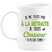 quotedazur - Mug Retraite Je Suis Chasseur - Cadeau Humour Sport - Idée Cadeau Retraite Original Chasse - Tasse Chasseur - Départ Retraite Anniversaire Ou Noël