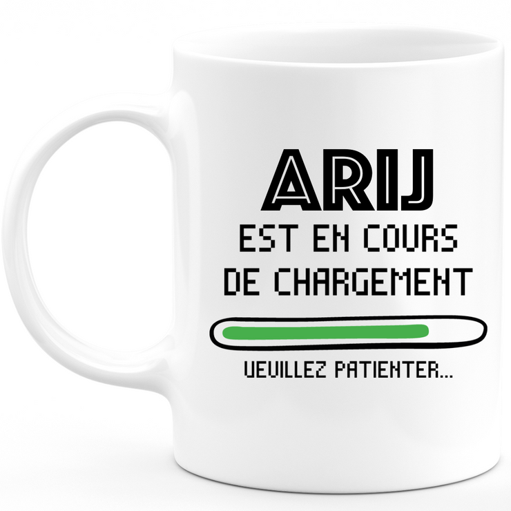 Arij Mug Is Loading Please Wait - Personalized Arij First Name Woman Gift