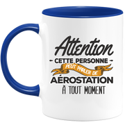quotedazur - Mug This Person Can Talk About Ballooning At Any Time - Sport Humor Gift - Original Gift Idea - Ballooning Mug - Birthday Or Christmas