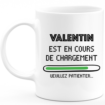 Valentine's Day Mug Is Loading Please Wait - Personalized Men's Valentine's Day Gift