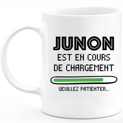 Juno Mug Is Loading Please Wait - Personalized Juno First Name Woman Gift